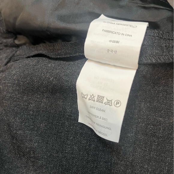 J. Crew NWT Pull-on Flannel Dark Grey Shorts Medium - Picture 6 of 6